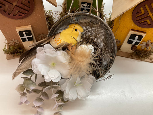 Bird Sieve Decoration