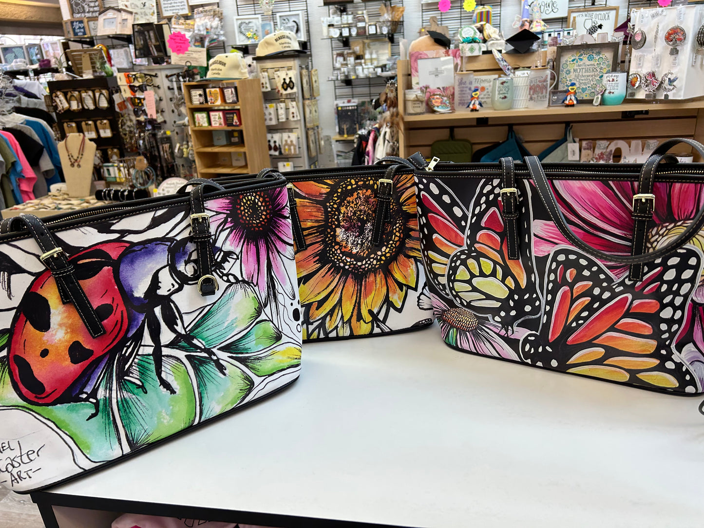 Signature Print Tote Bag