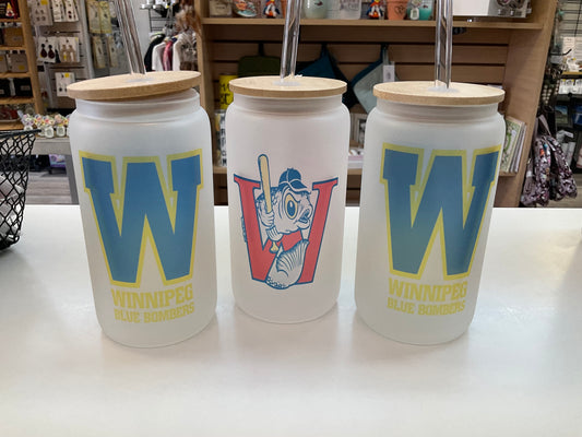 Winnipeg Sports Glass Tumblers