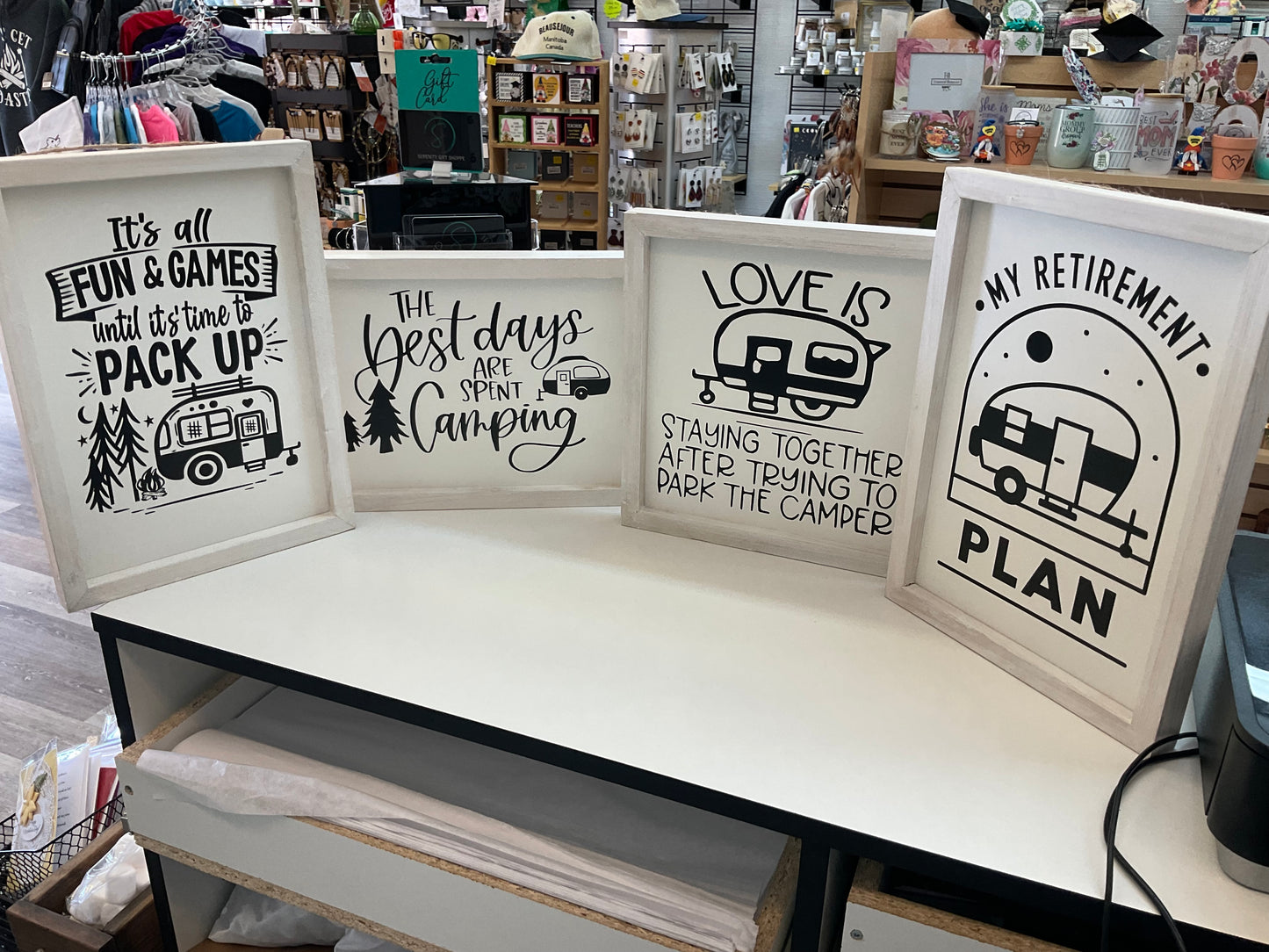 Camping Signs