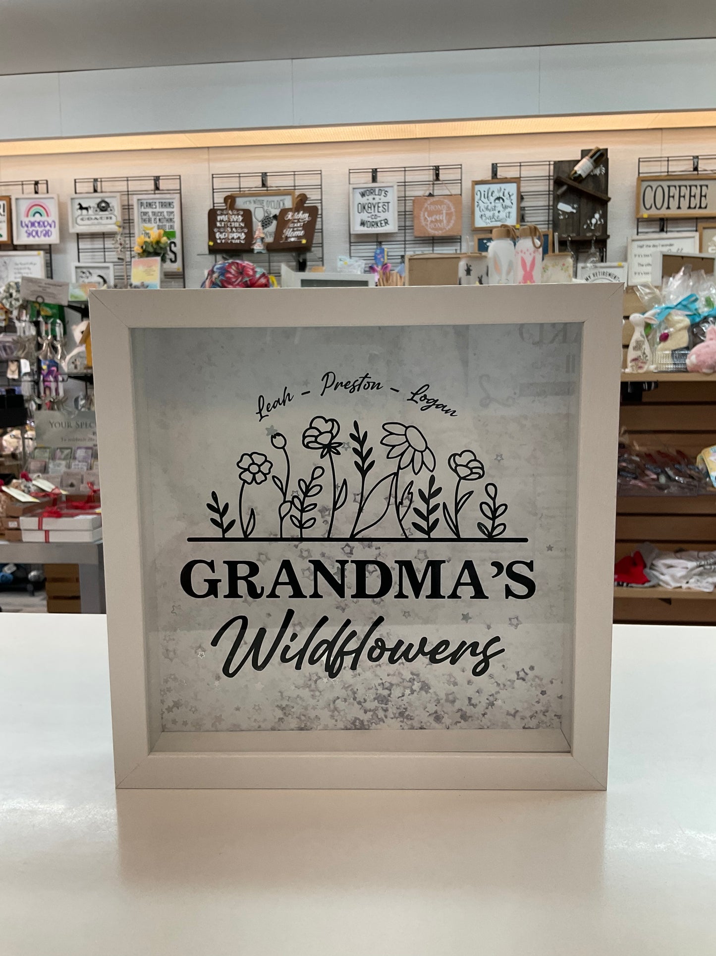 Grandma’s Wildflowers Shadow Box