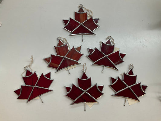 Maple Leaf Stainglass