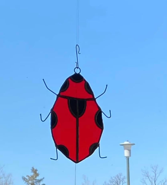 Ladybug Stain Glass