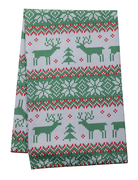 Printed Holiday Tea Towel