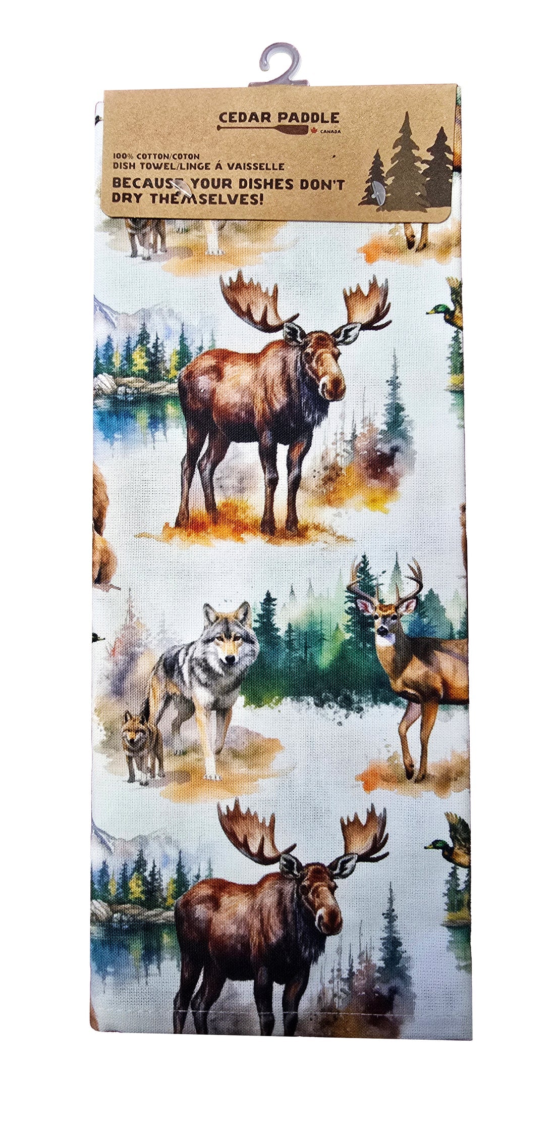 Cedar Paddle Tea Towels