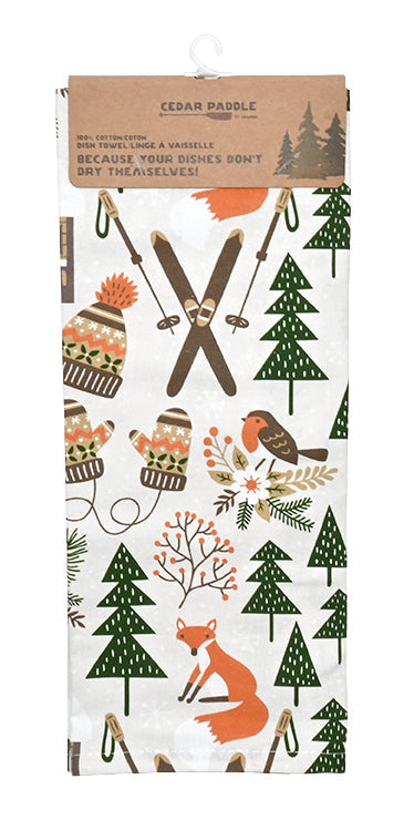 Cedar Paddle Tea Towels