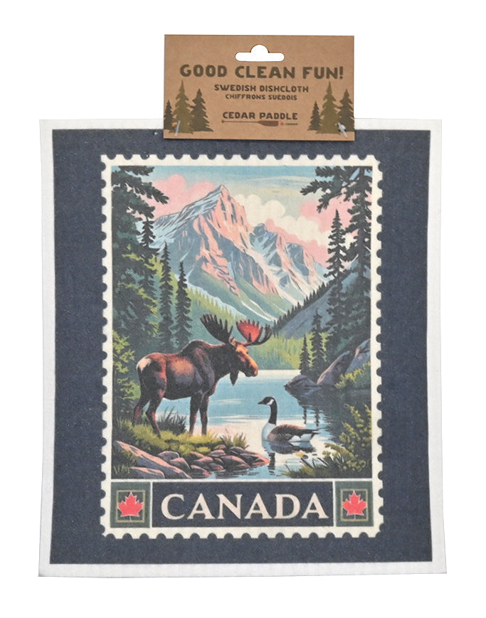 Cedar Paddle Swedish Dishcloth