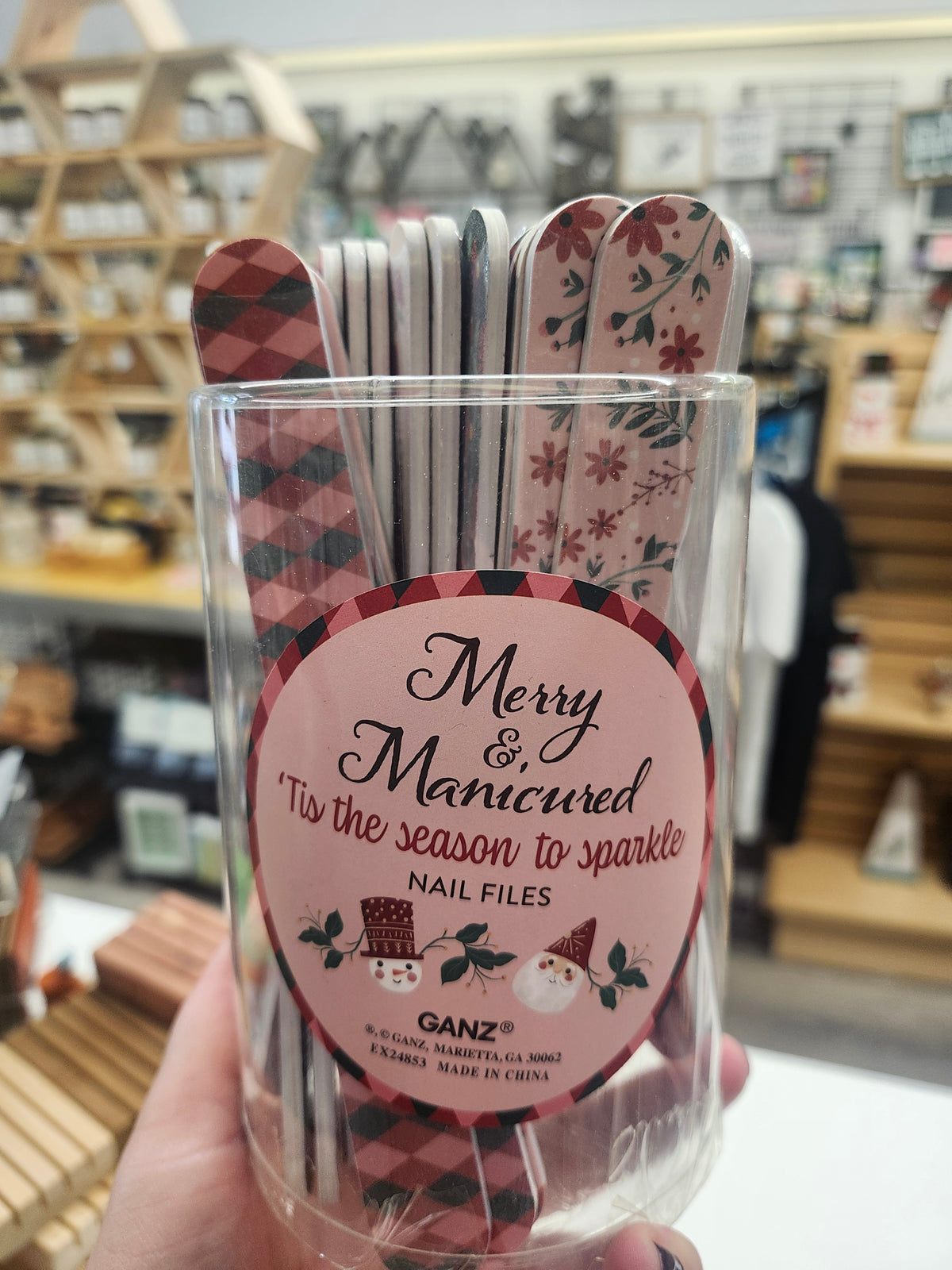 Tis The Season To Sparkle Nail Files