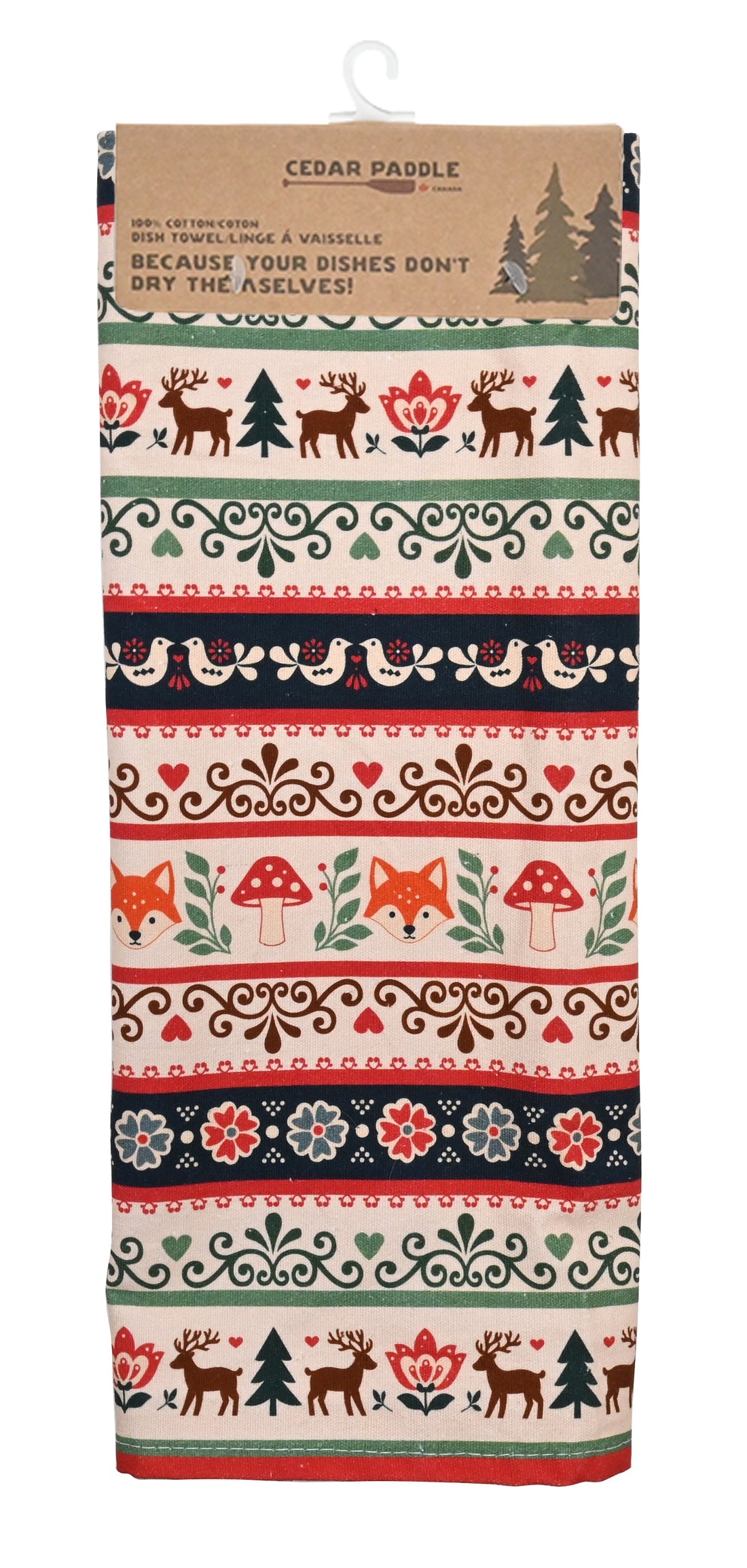 Cedar Paddle Tea Towels