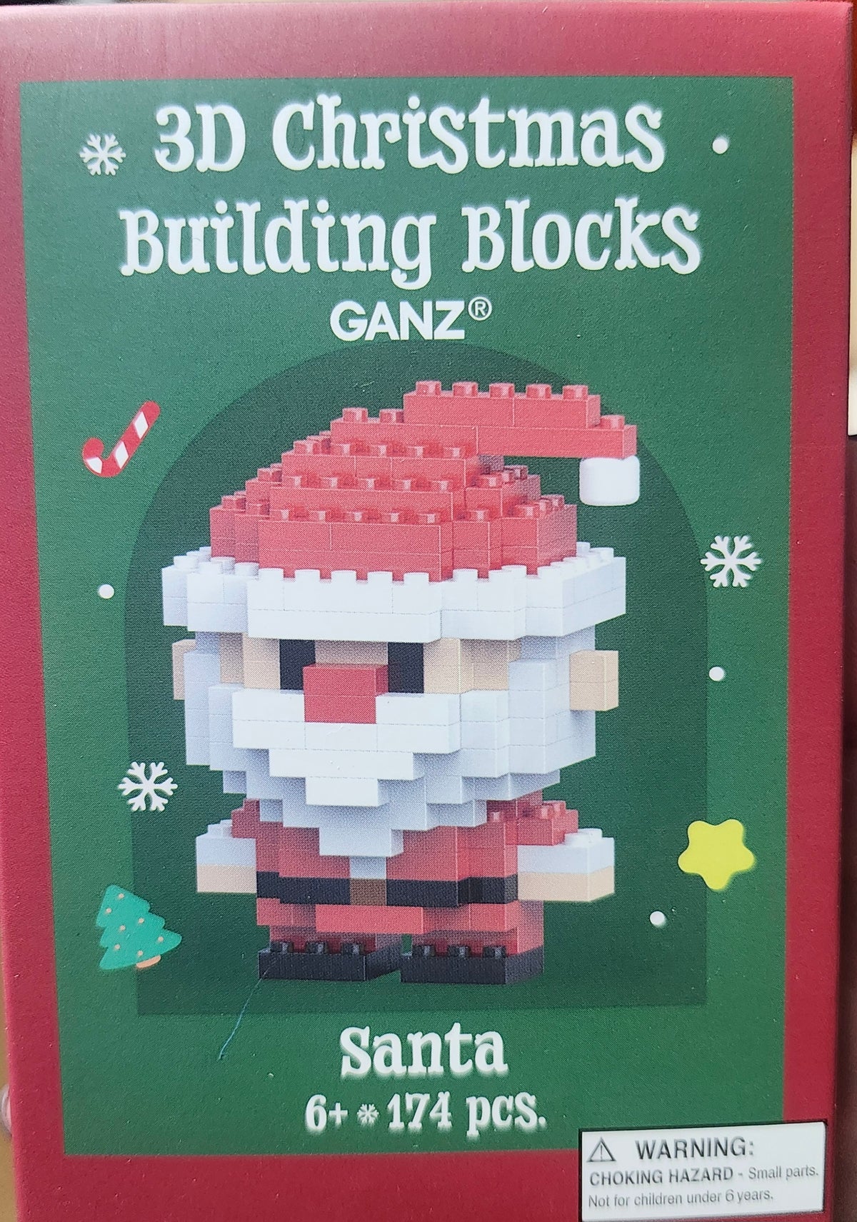 3D Christmas Building Blocks
