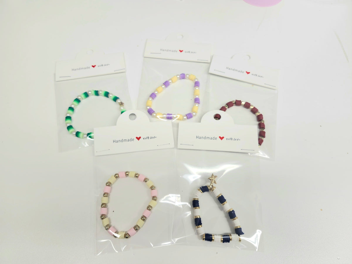 Clay Bead Bracelet