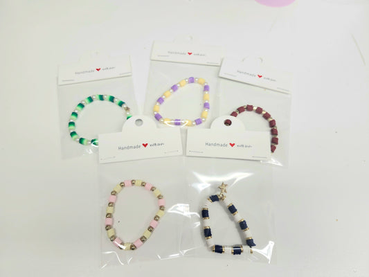 Clay Bead Bracelet