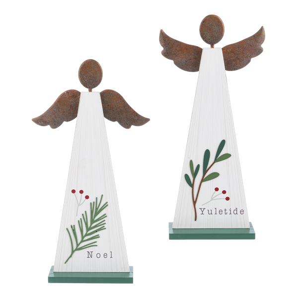 Evergreen Angel Figurines
