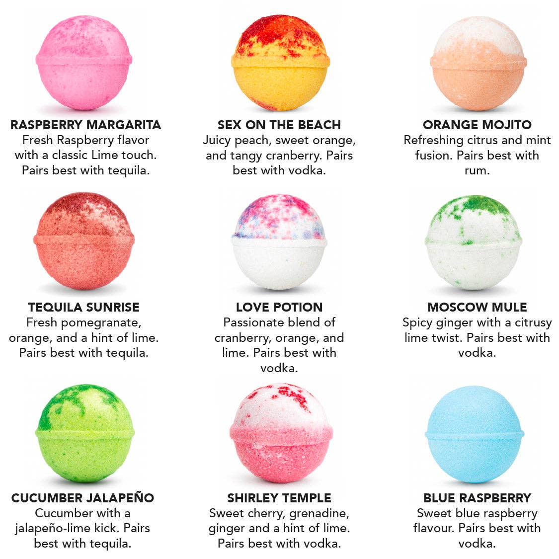 Cocktail Bombs