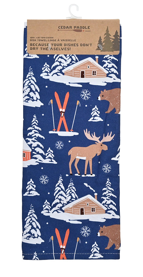 Cedar Paddle Tea Towels