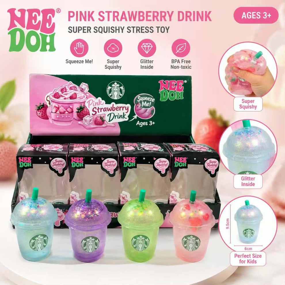 Nee Doh Squishy Drinks