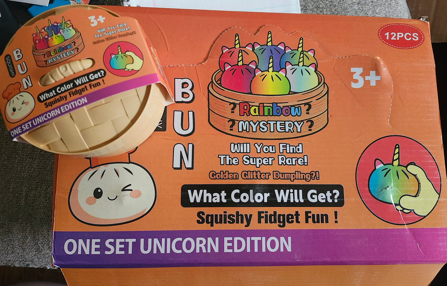 Unicorn Dumpling Squishies