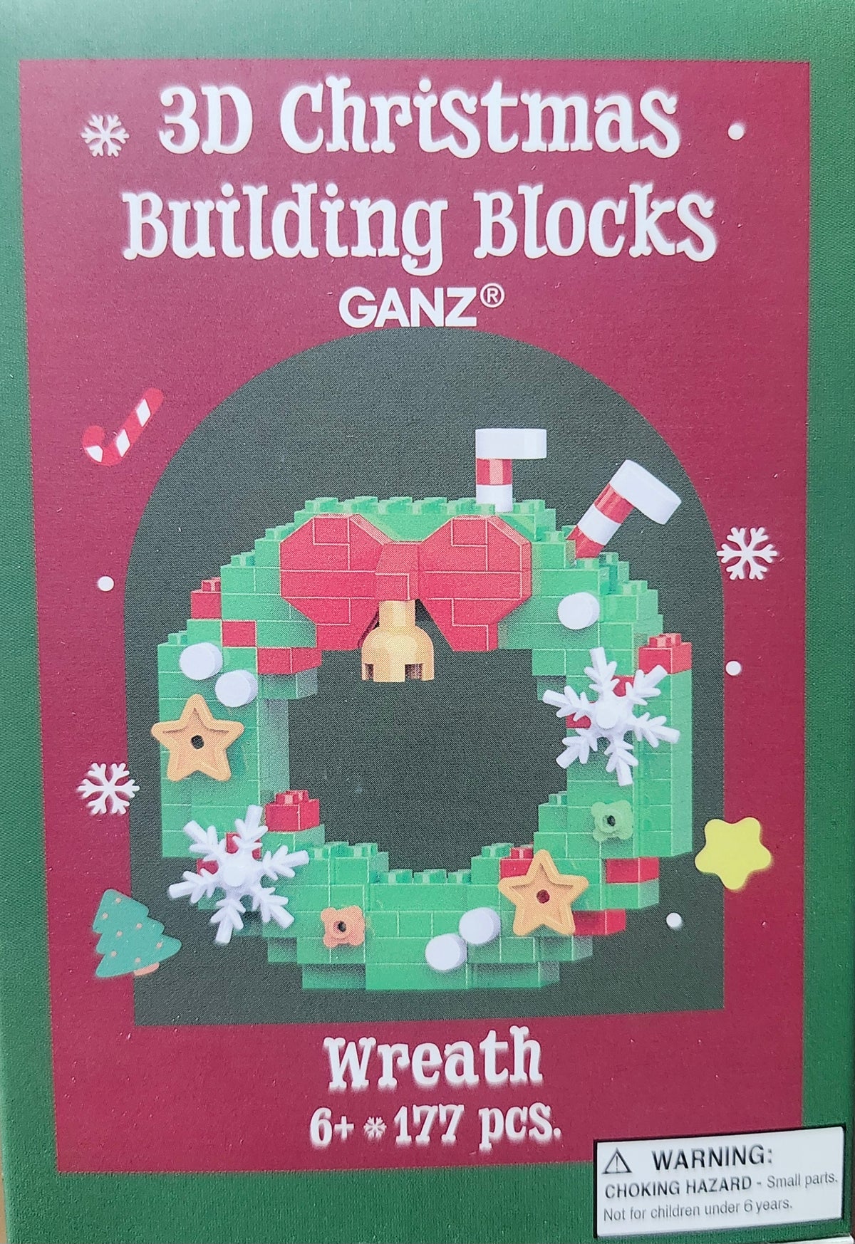 3D Christmas Building Blocks
