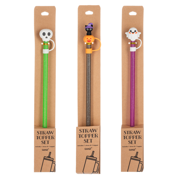 Spooky Straws & Toppers