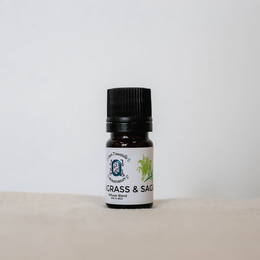 Lemongrass & Sage Diffuser Blend, essential oil blend