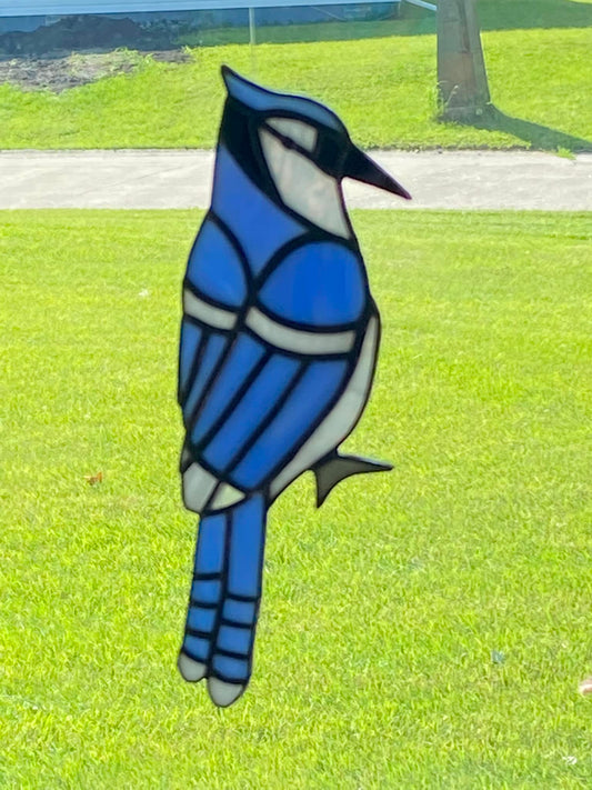 Blue Jay Suncatcher
