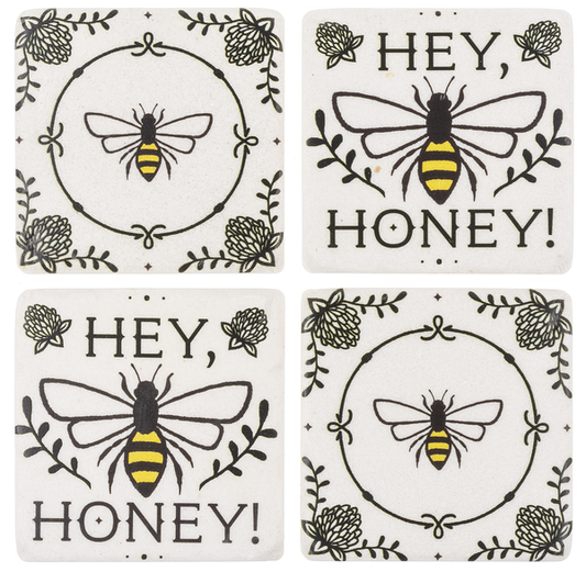 Honeybee Coaster Set