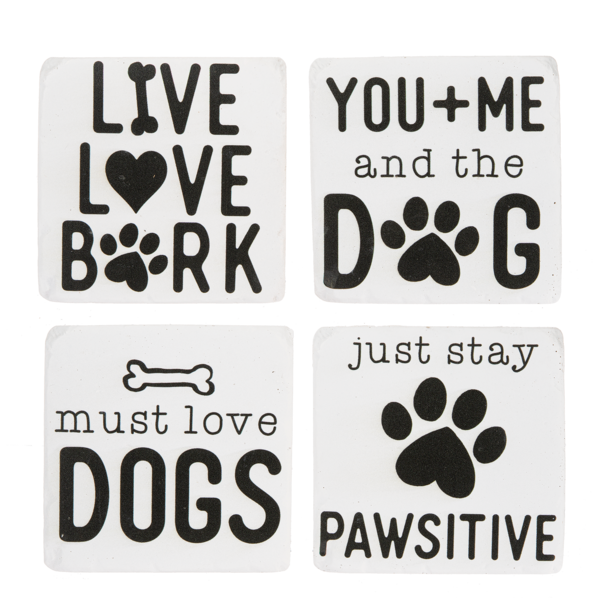 Dog Lover Coaster Set