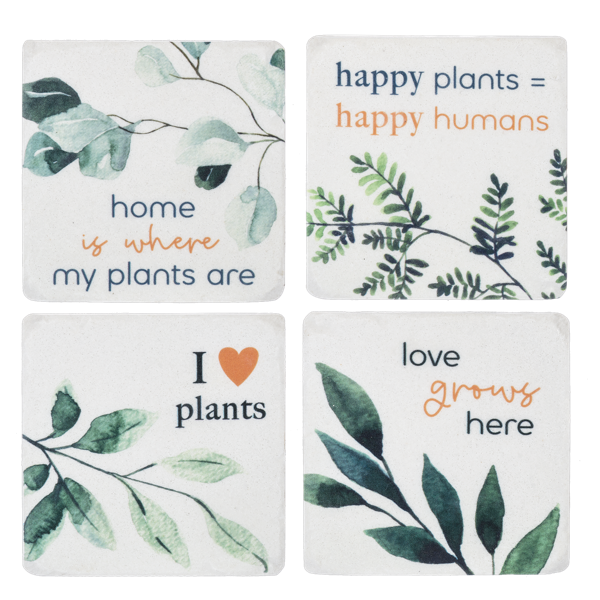 Plant Lover Coaster Set