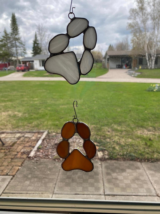 Cat Paw Suncatcher