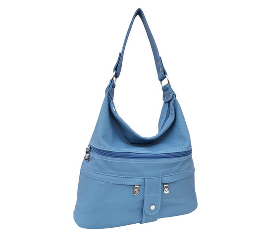 Fashion Tote Purse Baby Blue