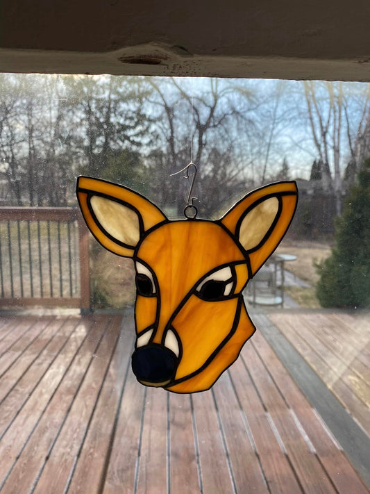 Deer Head Suncatcher