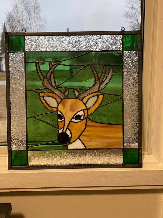 Deer Stainglass