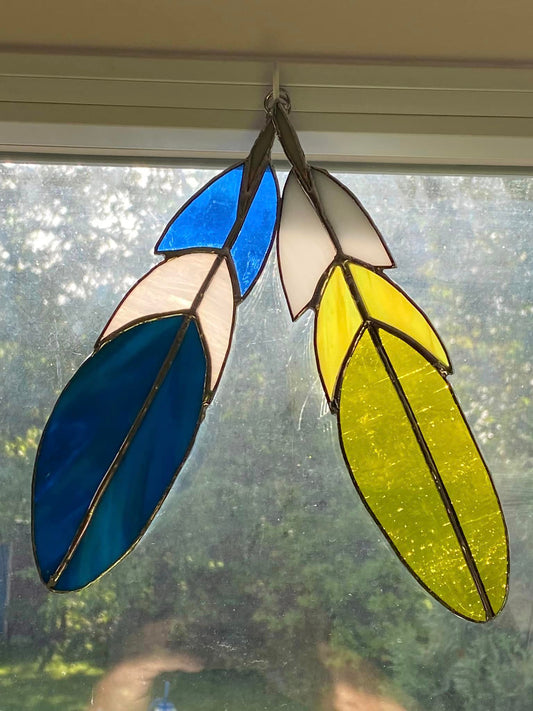 Feather Suncatcher