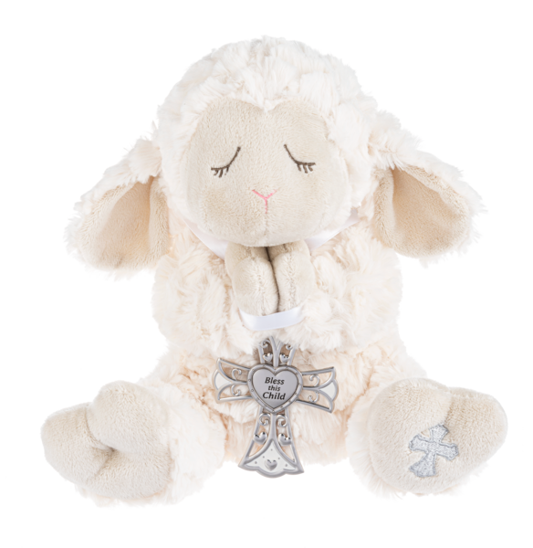 Serenity Lamb w/ Cross