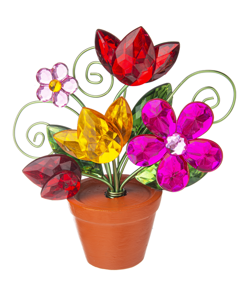 Bountiful Garden Posy Pot with Celebration Cards