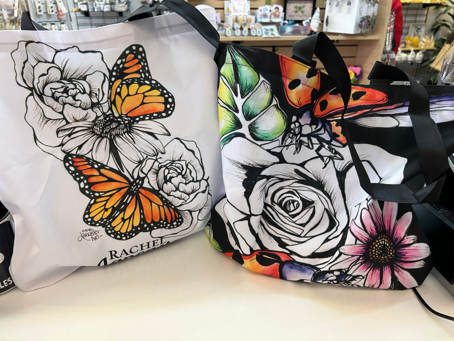 Signature Print Tote