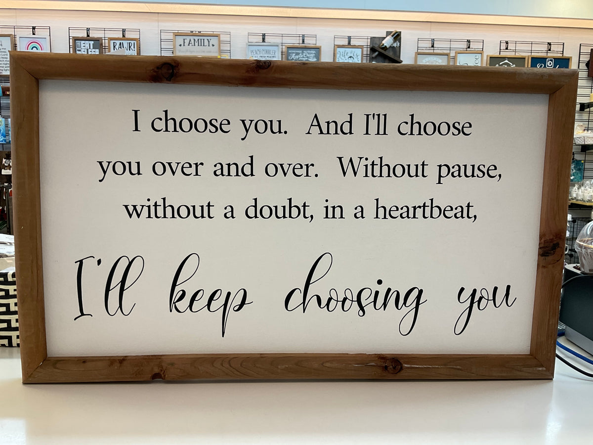 I Choose You