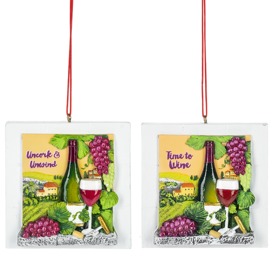 Wine Ornaments