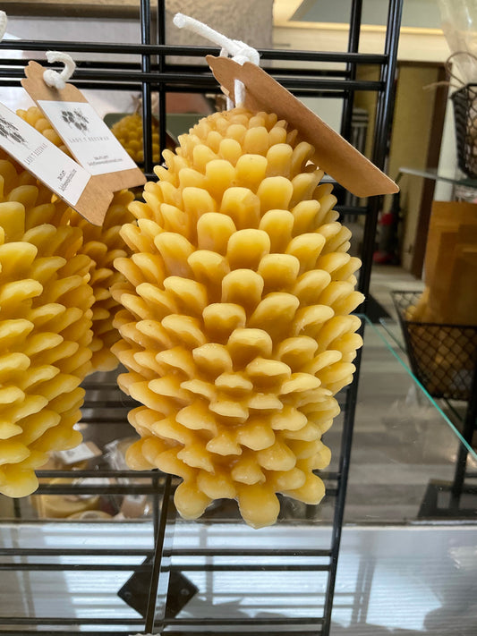Pinecone Candle Large