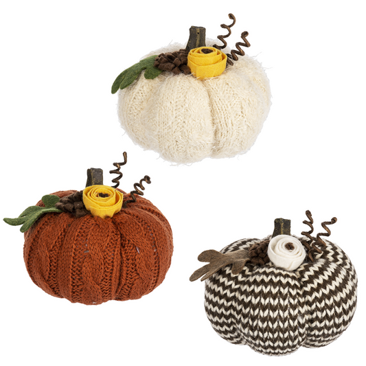 Knitted Pumpkins - medium