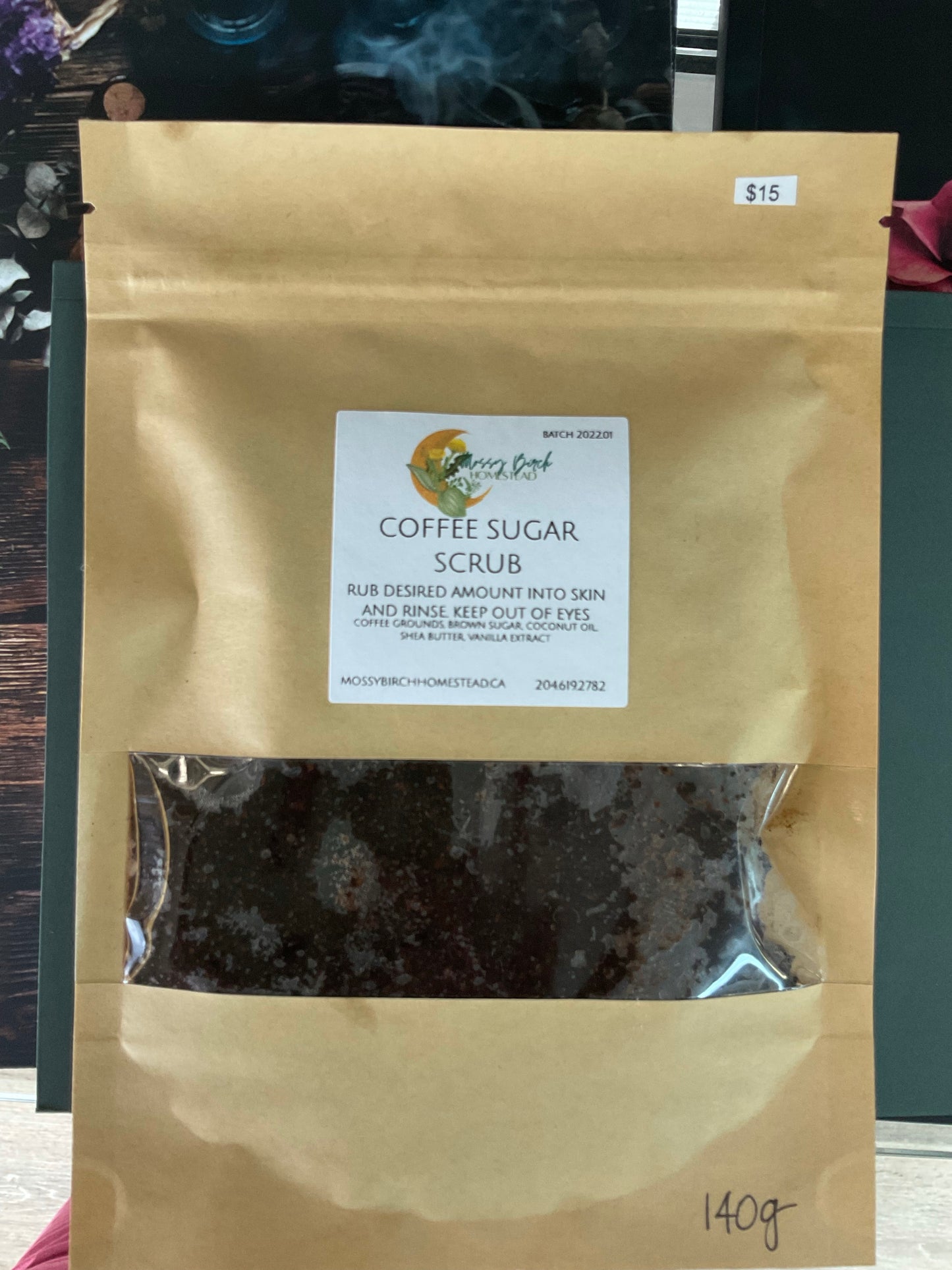Coffee Sugar Scrub
