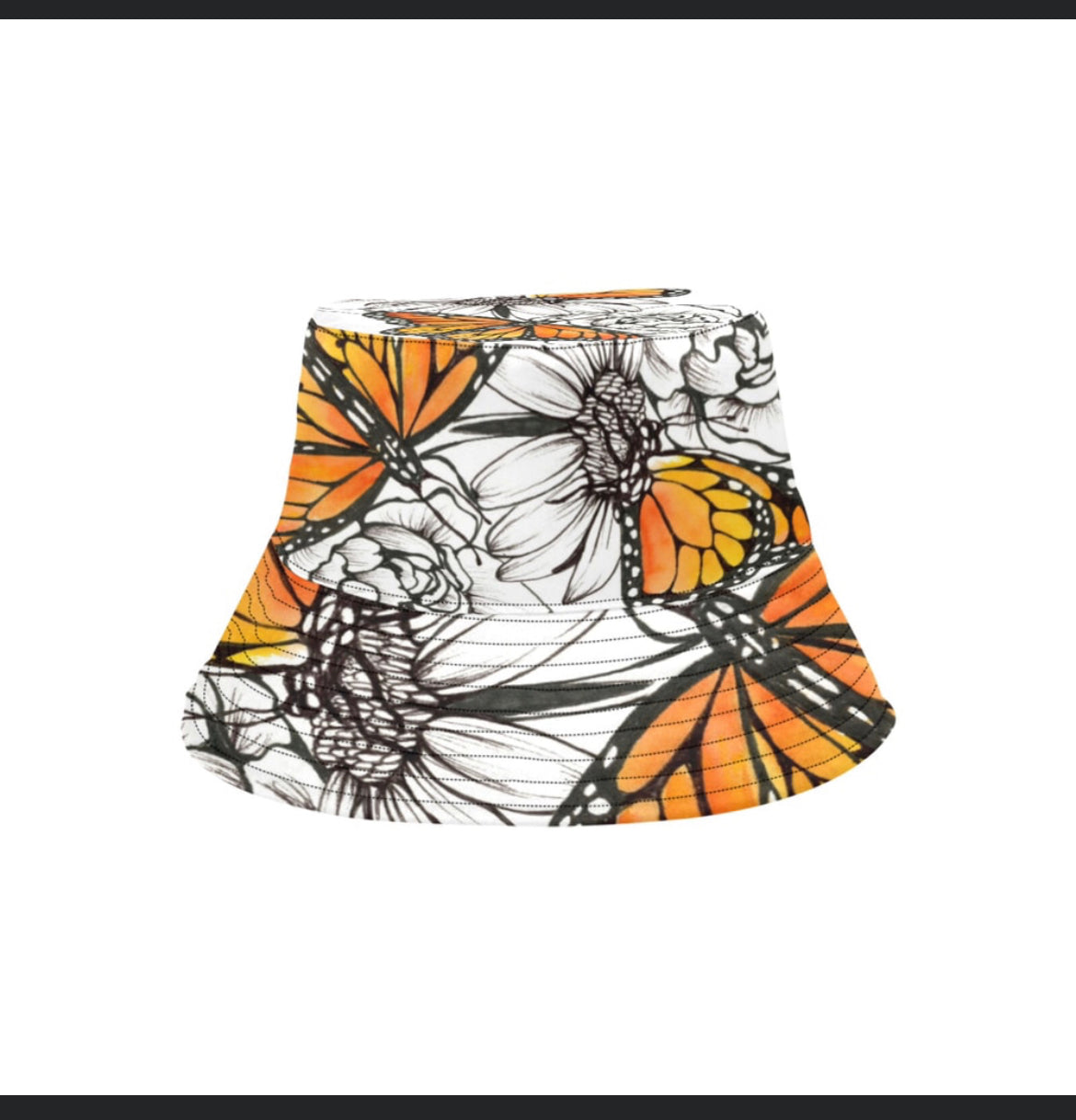 Signature Print Bucket Hat