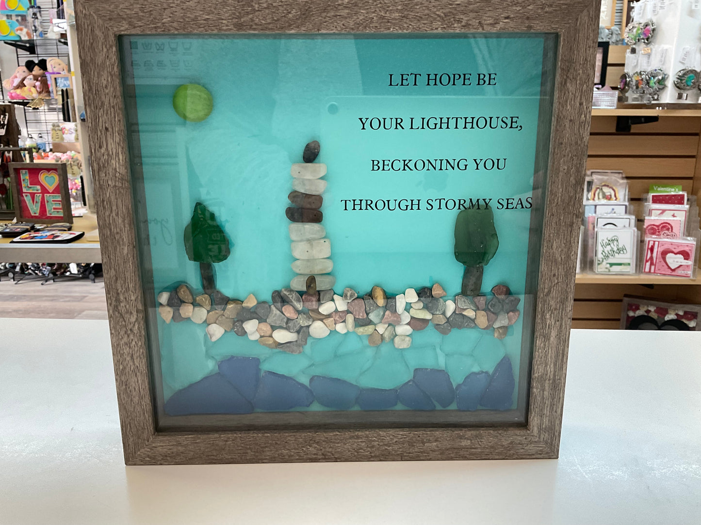 Lighthouse Shadow Box