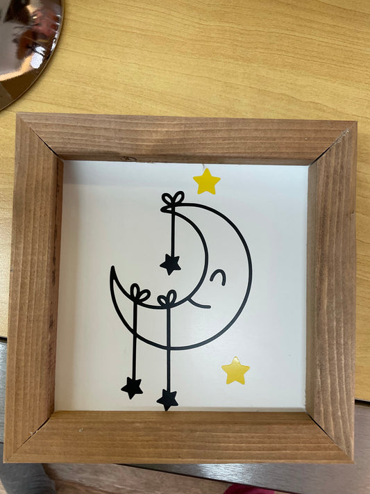 Moon and Stars Sign