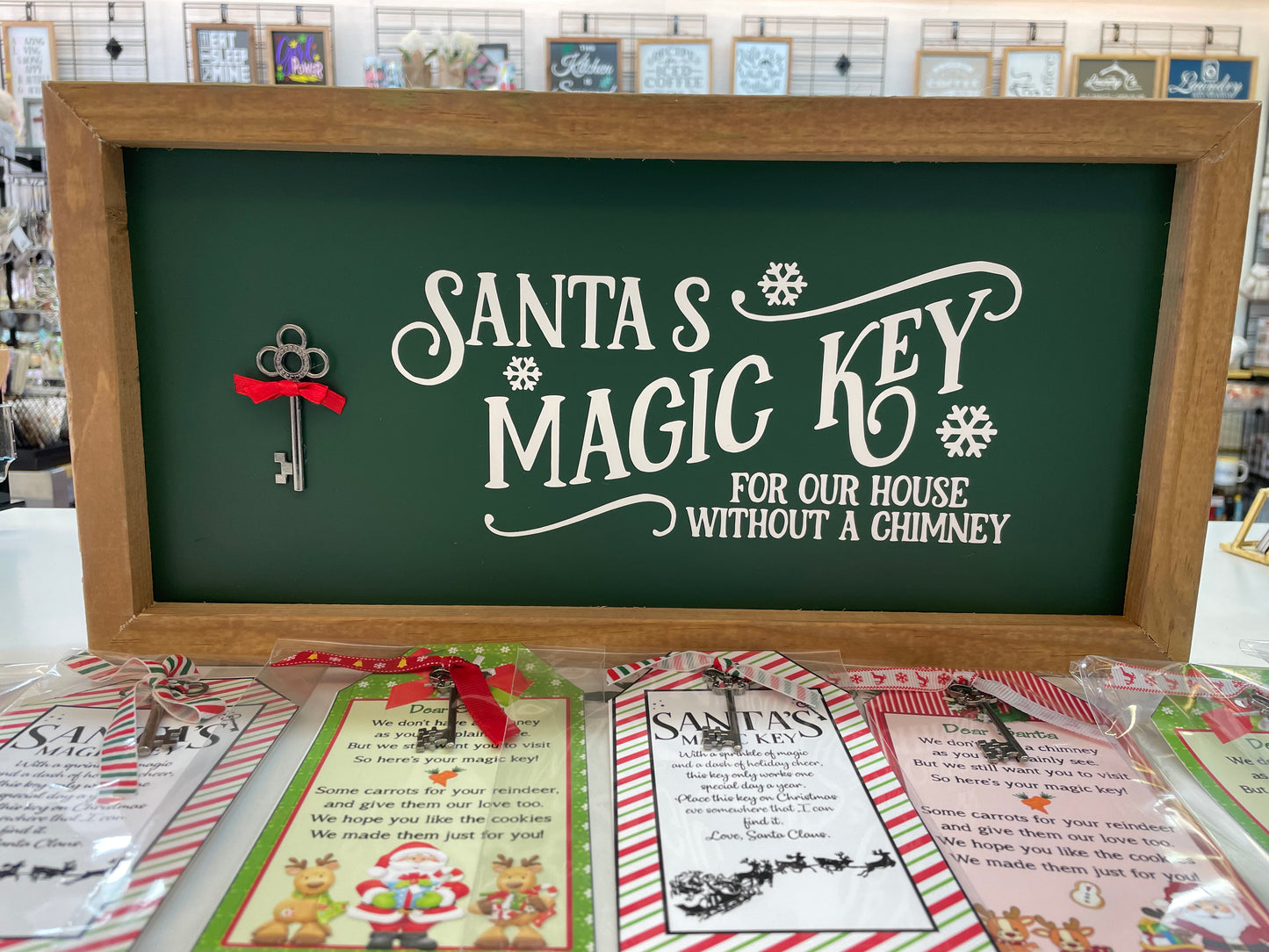 Santa’s Magic Key Sign