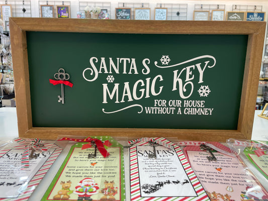 Santa’s Magic Key Sign