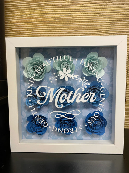 Mother Description Shadow Box