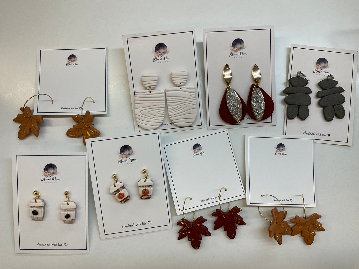 Earrings Bloom Moon Designs