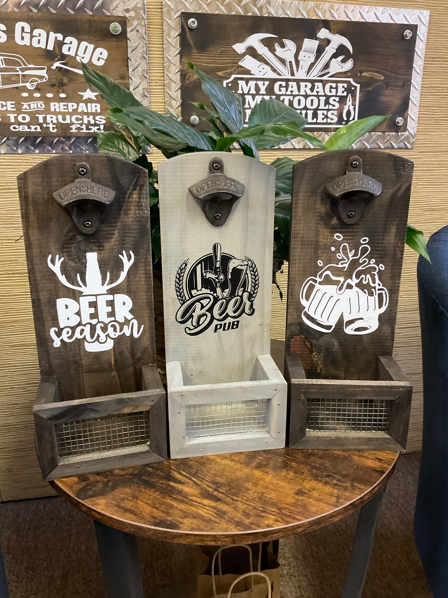 Bottle Cap Opener/Holder