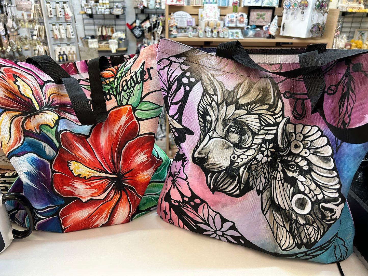 Signature Print Tote